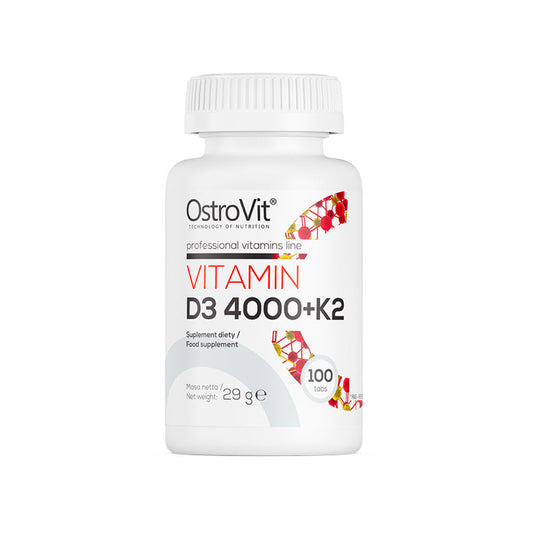 Combo 2 hũ Ostrovit Vitamin D3 4000+ K2 100 viên