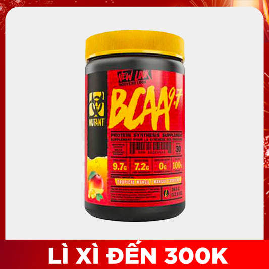 BCAA Mutant 9.7 90 lần dùng