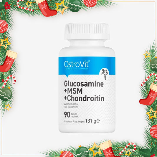 OstroVit Glucosamine MSM Chondroitin (90 viên) - Mua kèm Tháng 12