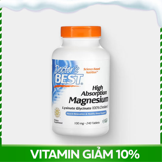 Doctor's Best High Absorption Magnesium 240 viên