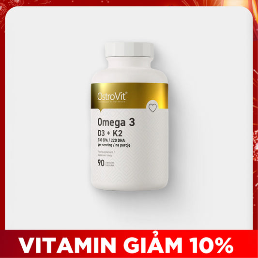 Ostrovit Omega 3 D3 K2 90 Viên