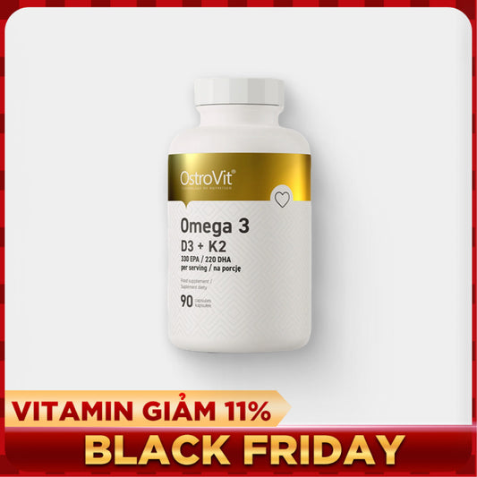 Ostrovit Omega 3 D3 K2 90 Viên