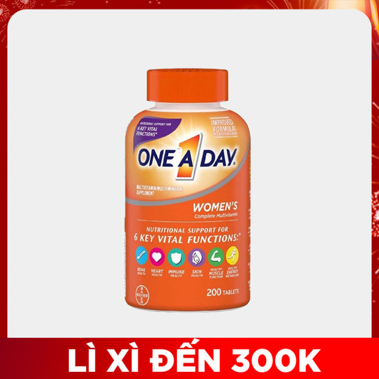 One A Day Women's Multivitamin Health Formula (200 viên)