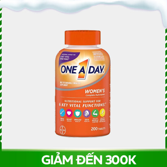 One A Day Women's Multivitamin Health Formula (200 viên)