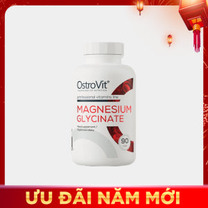 Ostrovit Magnesium Glycinate (90 viên) Mua kèm tháng 1