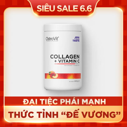 Ostrovit  Collagen Vitamin C (400g) 40 Lần Dùng
