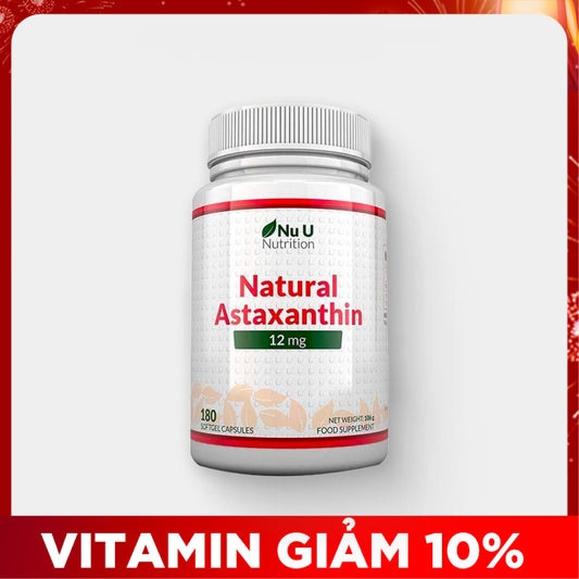 Natural Astaxanthin 12mg 180 Viên