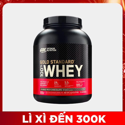 Optimum Nutrition Whey Gold Standard 100% Whey 5lbs (2.3kg)