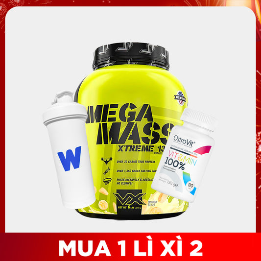 VitaXtrong Mega Mass Pro 1350 6lbs (2.72kg)