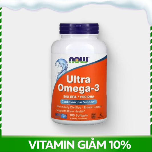 Now Omega 3 Ultra (180 Viên)