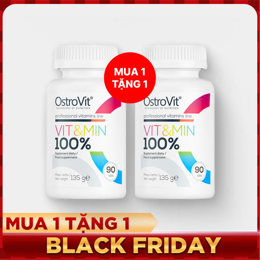 Mua 1 Tặng 1 - 2 hũ Ostrovit Multivitamin Vit&Min (90 viên)